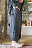 Lagen Shelby Barrel Pant Charcoal 